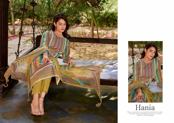 Hania By Kilory Pure Lwan Cotton Printed Salwar Kameez Wholesale In Delhi